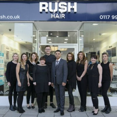 RUSH Bristol salon team