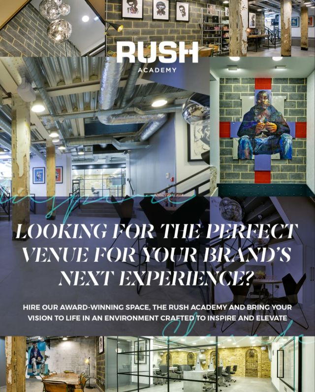 For more information on our Academy Venue Hire visit: https://www.rush.co.uk/academy-venue-hire