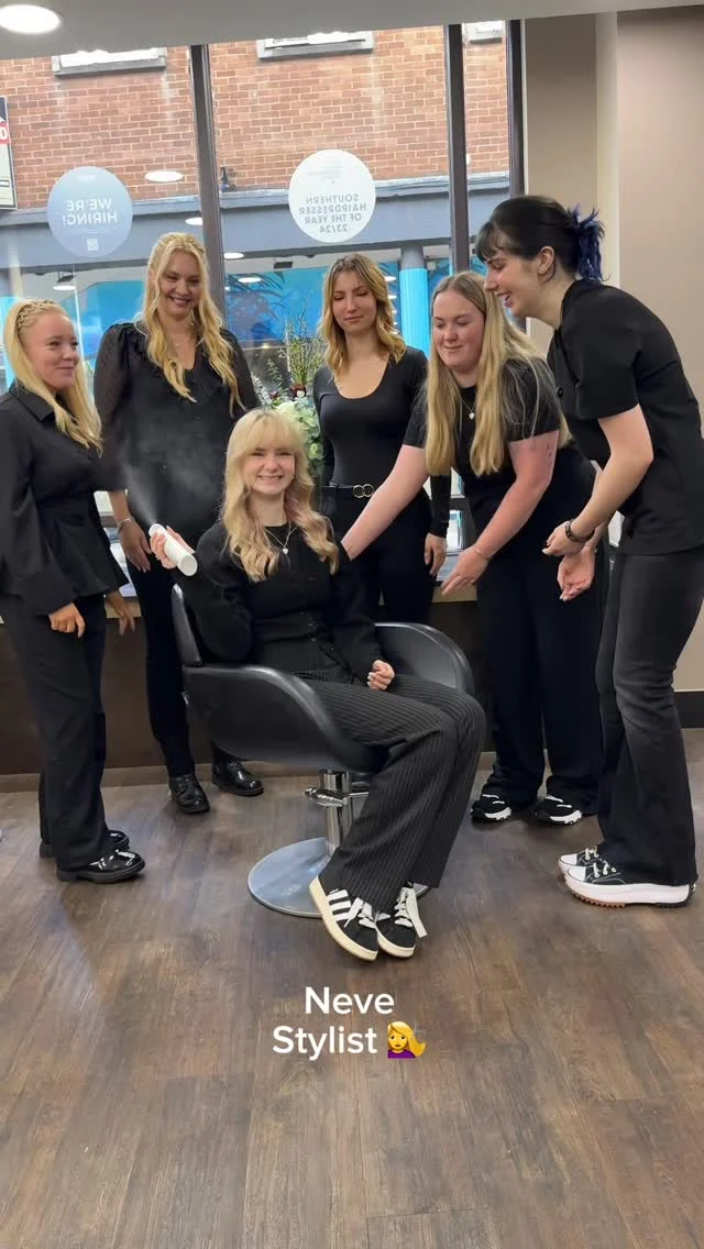 Introducing the team at Rush York!📍✂️ The hair hero’s you never knew you needed… #yorkhairstylist #YorkHairdresser #yorkhairsalon #newsalon #hairteam