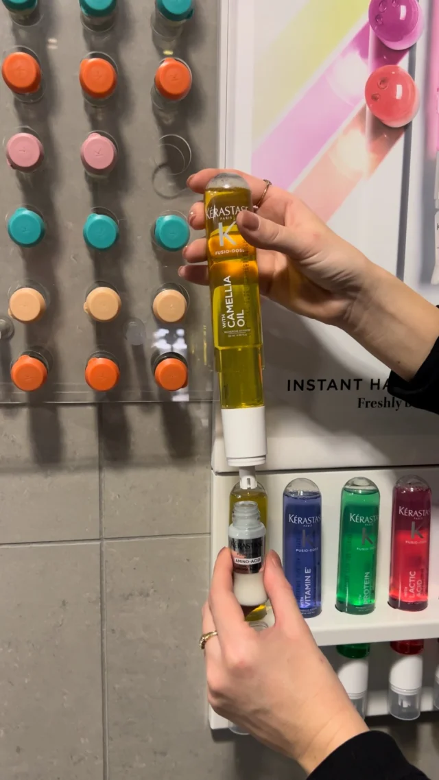 Tailored to your hairs needs PLUS instant results - it’s easy to see why Fusio-Dose is a client fave 💧💁🏼‍♀️#fusiodose #haircare #hairtreatments #hairsalon #hairgoals