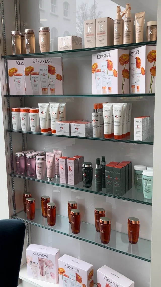 Our salons are fully stocked with all your favourite Kérastase products ✨🤍💆🏼‍♀️Ask your stylist for a personalised product recommendation next time you’re in salon 💇🏼‍♀️#haircare #professionalproducts #kerestase #hairdressing #hairsalon